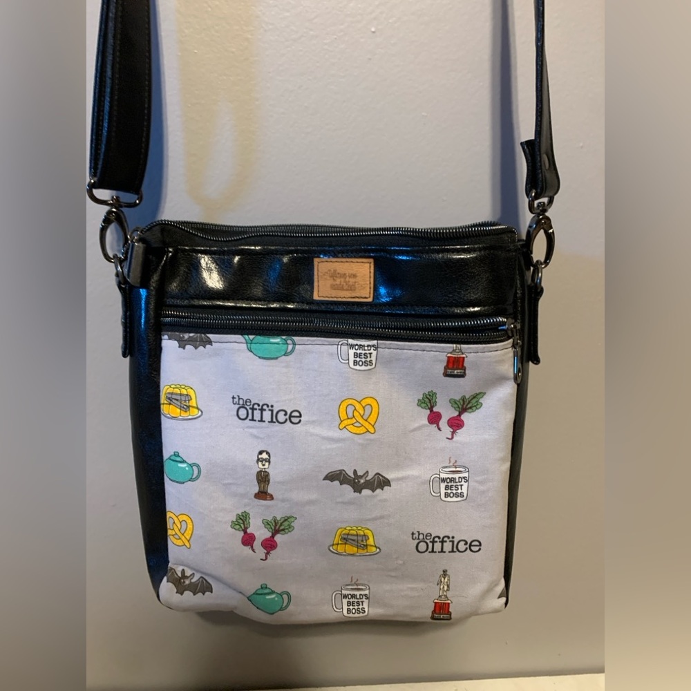 Handmade “The Office” crossbody bag